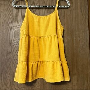 Mustard Yellow Cami Top